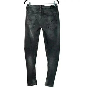 G-Star RAW Arc 3D Mid Skinny Womens Jeans W26 L32 Grey Superstretch Denim